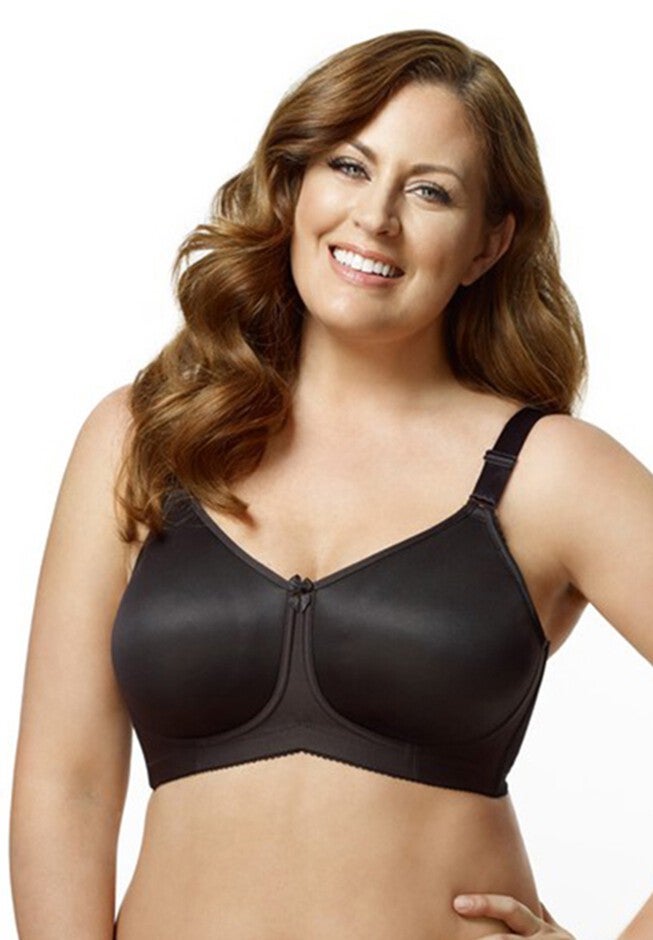 Molded Spacer Soft Cup Bra, BLACK, hi-res image number null