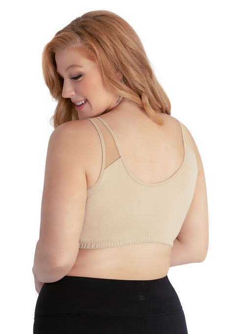 The Charlene Seamless Comfort Crossover with Mesh, , alternate image number null