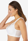 Embroidered Full-Coverage Wire-Free Bra, , alternate image number 2