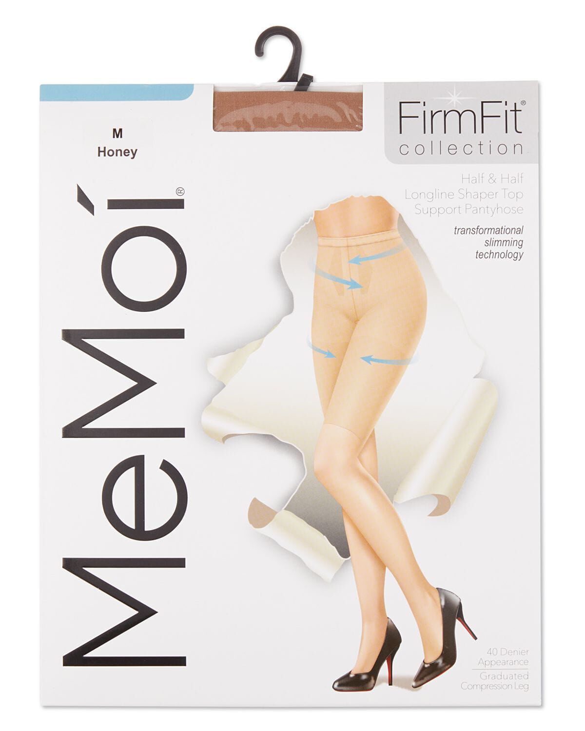 Half & Half Support Leg Tights, HONEY, alternate image number 5
