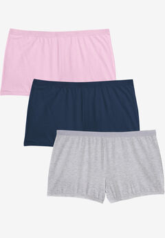 Cotton Boyshort Panty 3-Pack