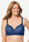 Stay-Cool Wireless T-Shirt Bra , EVENING BLUE, hi-res image number 0