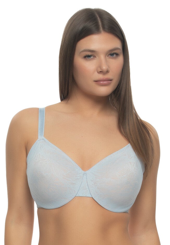 Jessamine Unlined Side Smoothing Minimizer Bra, SKYWAY, hi-res image number null