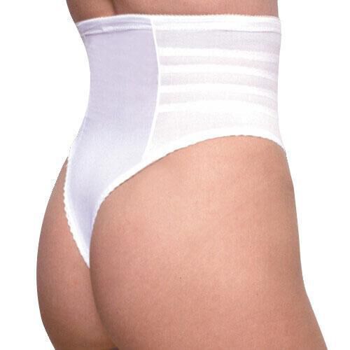 A high waist shaping thong 900, WHITE, on-hover image number 1