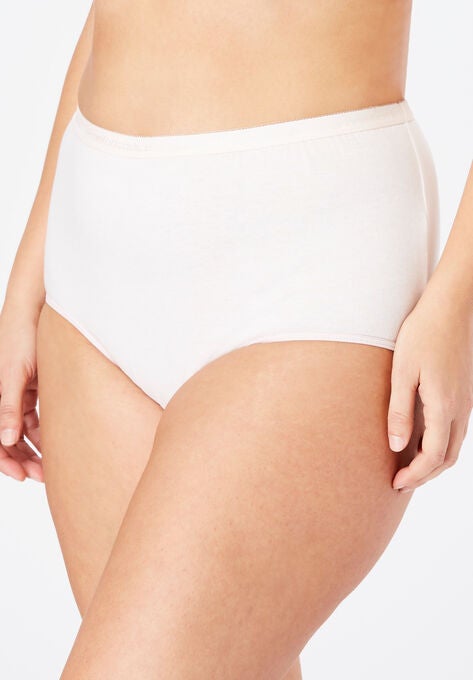 5-Pack Pure Cotton Full-Cut Brief , , alternate image number null