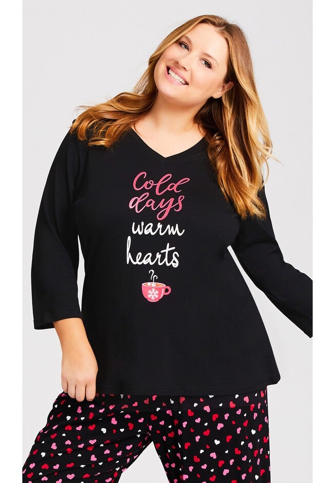 Cold Days Top, BLACK, hi-res image number null