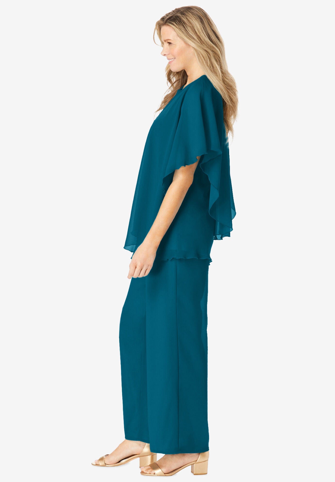 Tiered Top Pant Set, , alternate image number 3