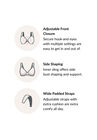 Full Figure Plus Size MagicLift Natural Shape Front-Close Bra Wirefree 1210, , alternate image number null