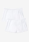 Incontinence Boyshort 2-Pack, WHITE PACK, hi-res image number null