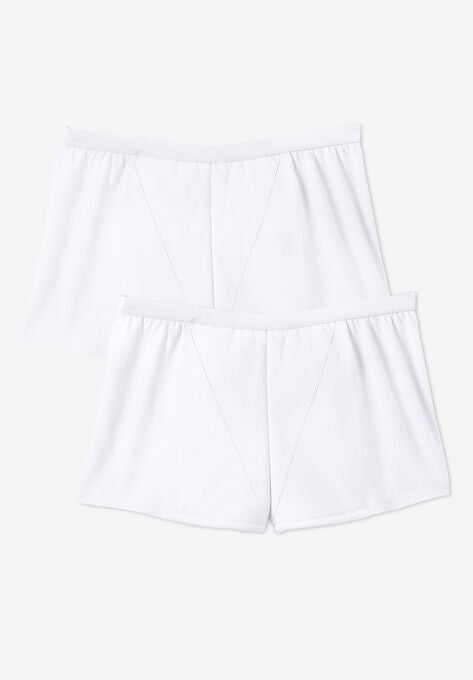 Incontinence Boyshort 2-Pack, WHITE PACK, hi-res image number null