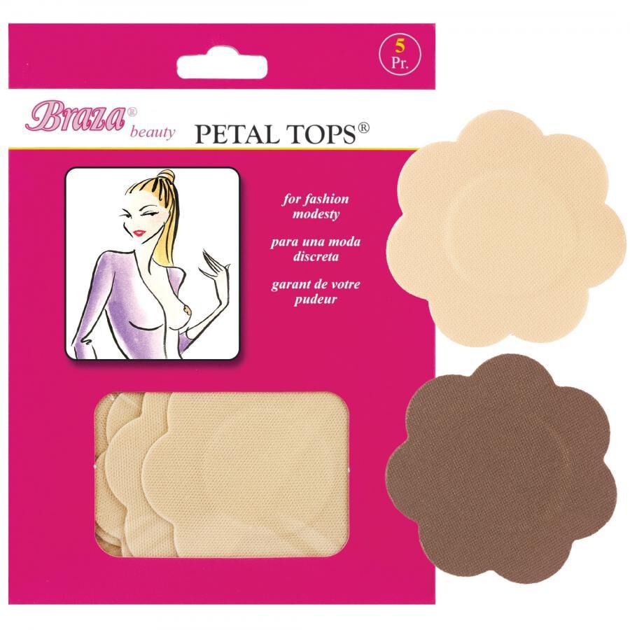 Disposable petal tops, BEIGE, alternate image number 4