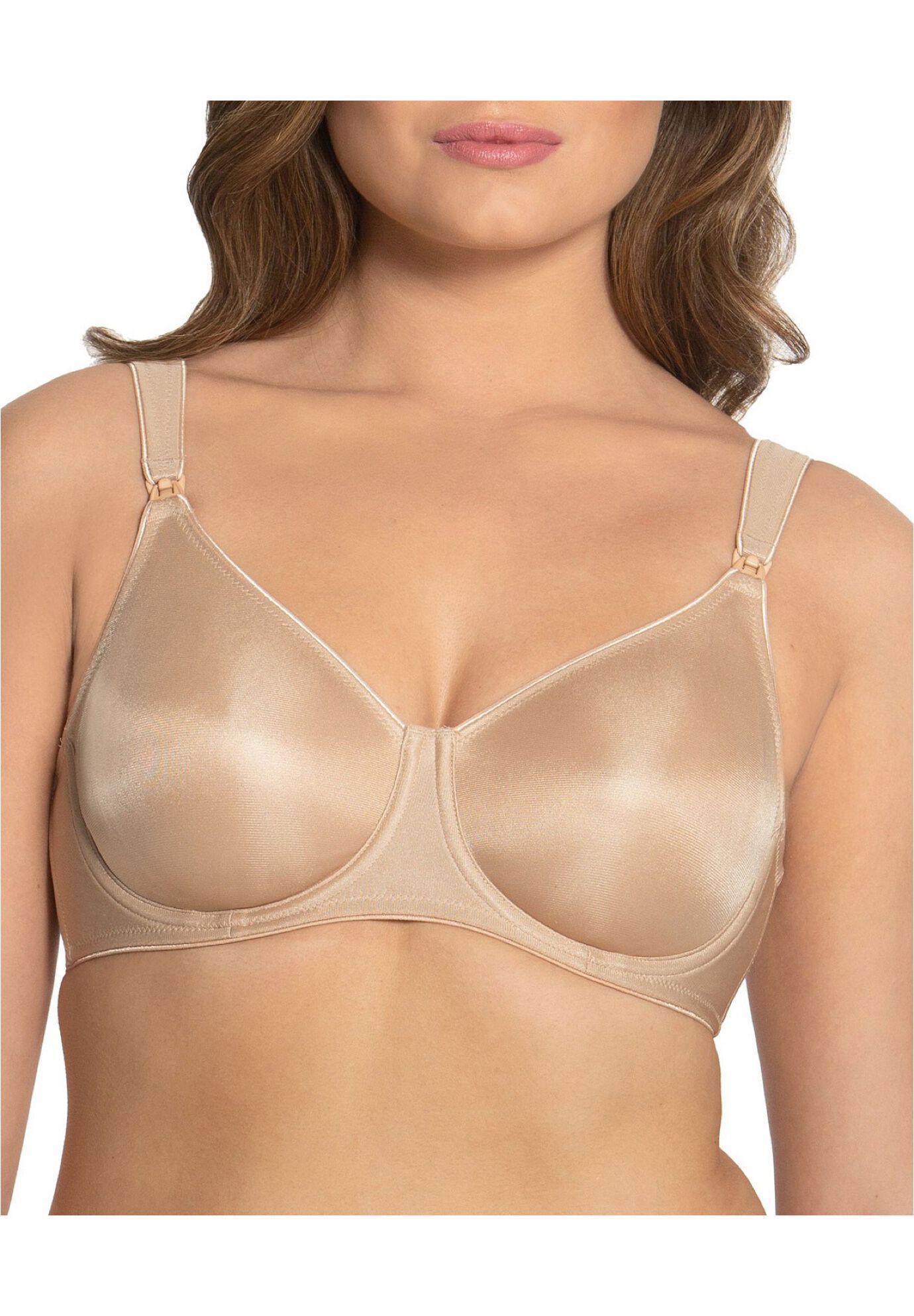 Nanette Seamless Nursing Bra, NUDE, hi-res image number 0