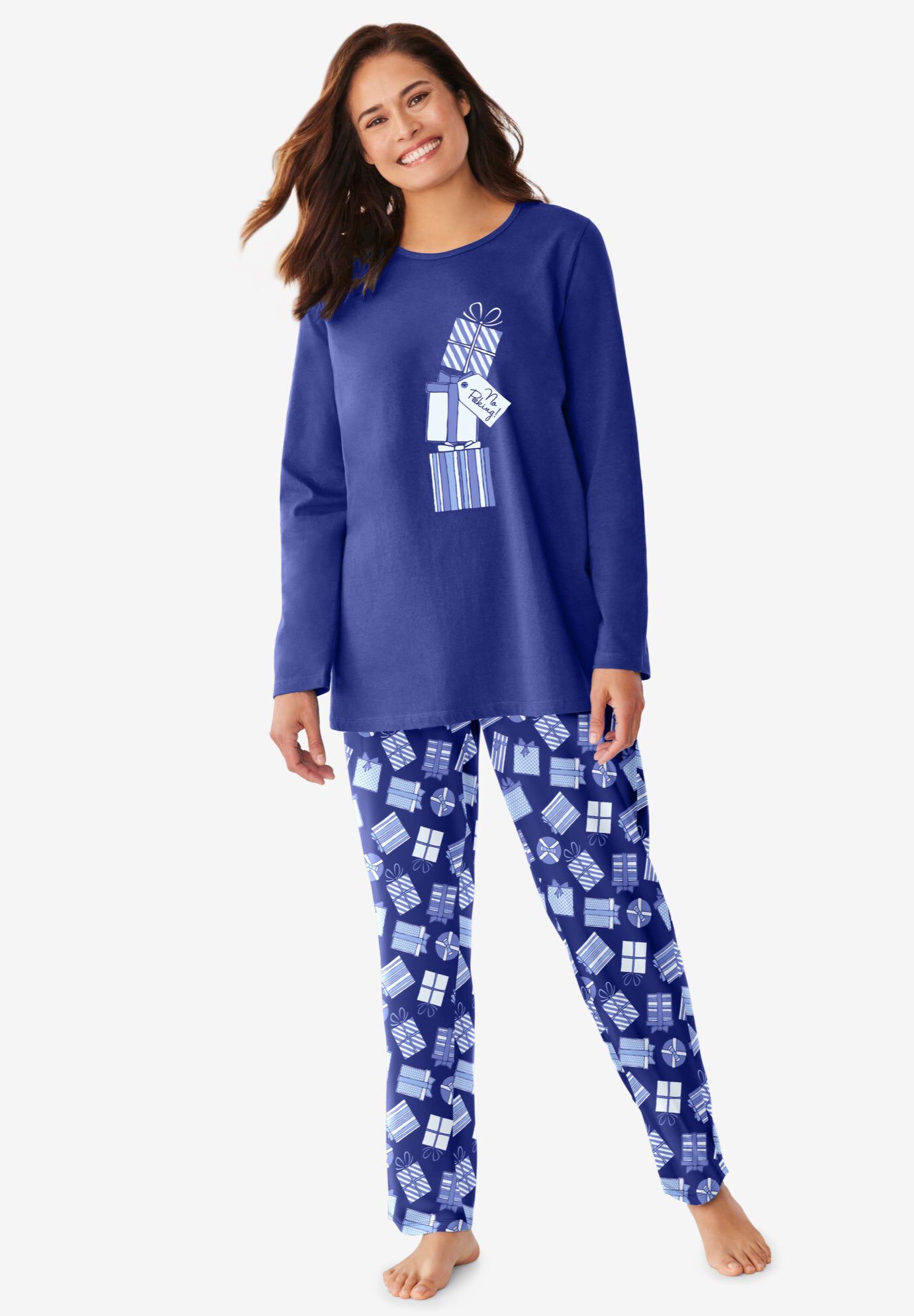 Long Sleeve Knit PJ Set | Intimates For All