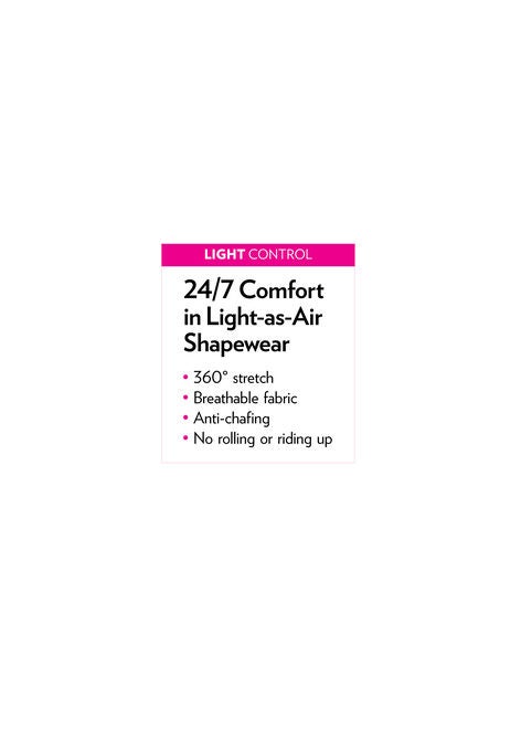 Invisible Shaper Light Control Long Leg Shaper by Secret Solutions, , alternate image number null