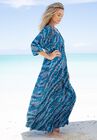 Faux-Wrap Swim Cover Up, , alternate image number null