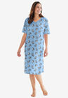 Print Sleepshirt, SKY BLUE RACCOON, hi-res image number null