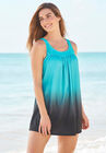 Two-Piece Ombré Swim Dress, BAIA OMBRE, hi-res image number null