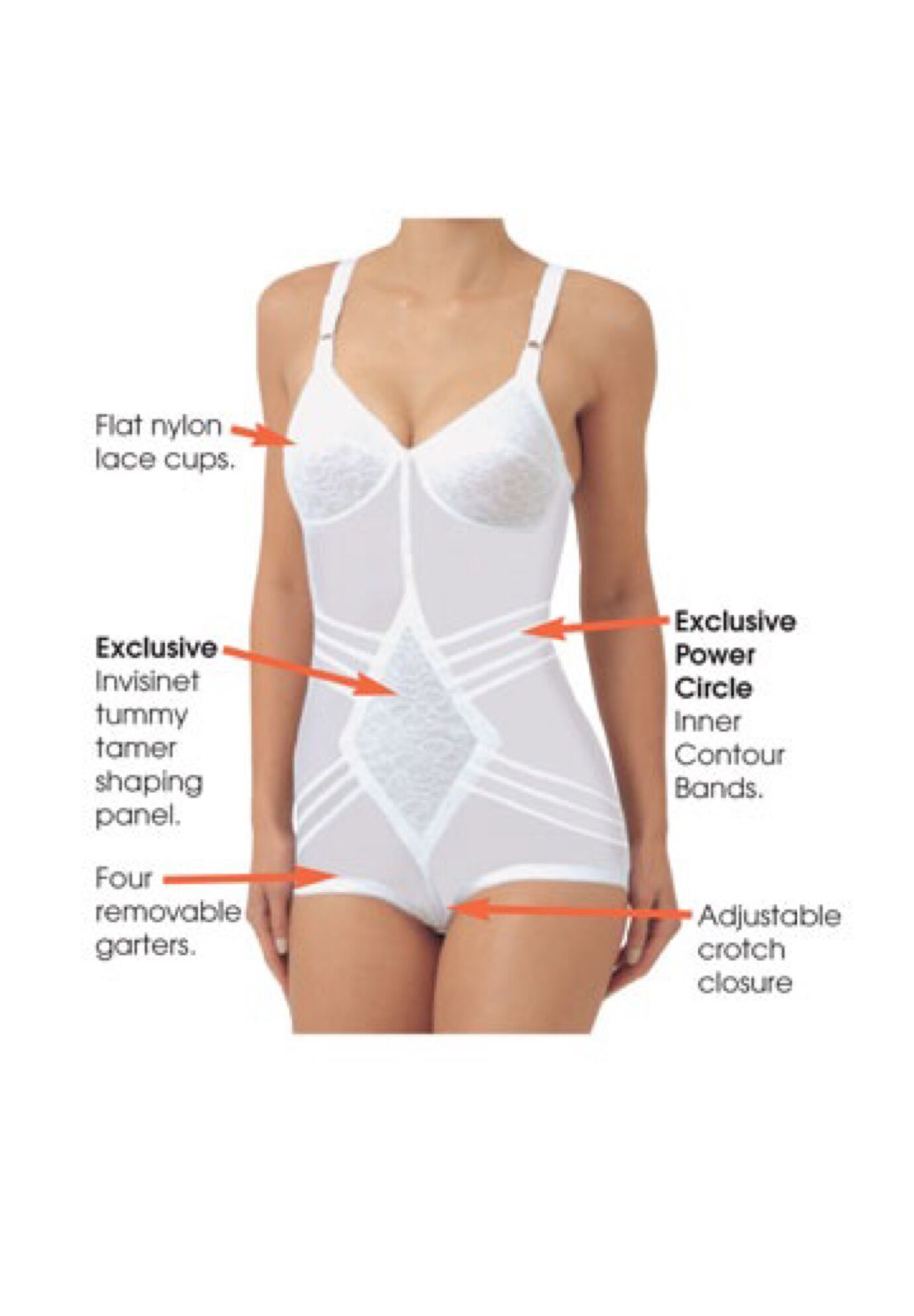 Body Briefer Firm Shaping, , on-hover image number 1