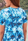 Pleat Back Swim Tee, , on-hover image number null