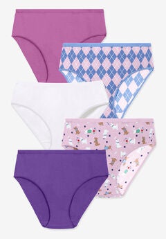 Hi-Cut Cotton Brief 5-Pack