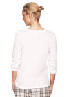 Long Sleeve Henley Sleep Tee, , on-hover image number null
