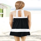 Colorblock Tankini Top & Short Set image number null