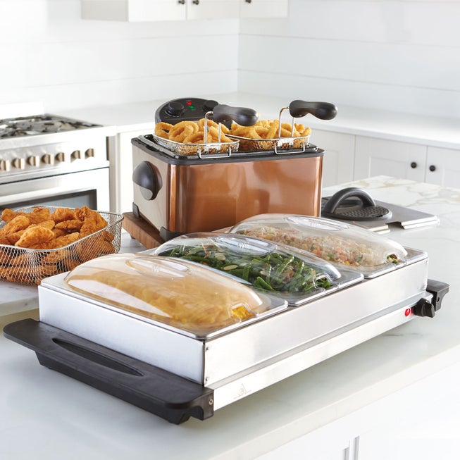 3-Section Buffet Server, 2-Pc. Set image number 0