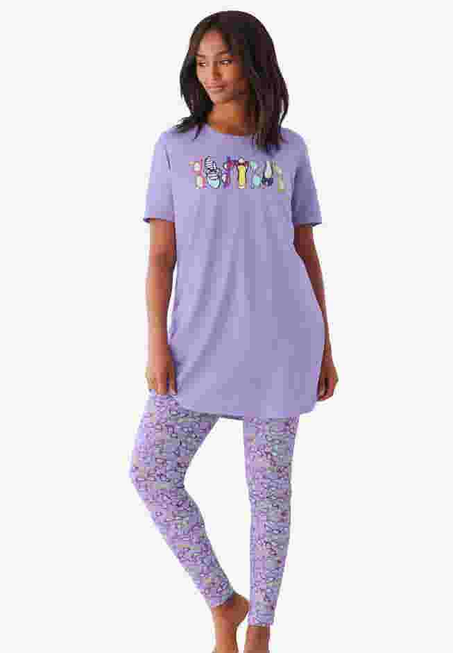 Graphic Tunic PJ Set image number 0