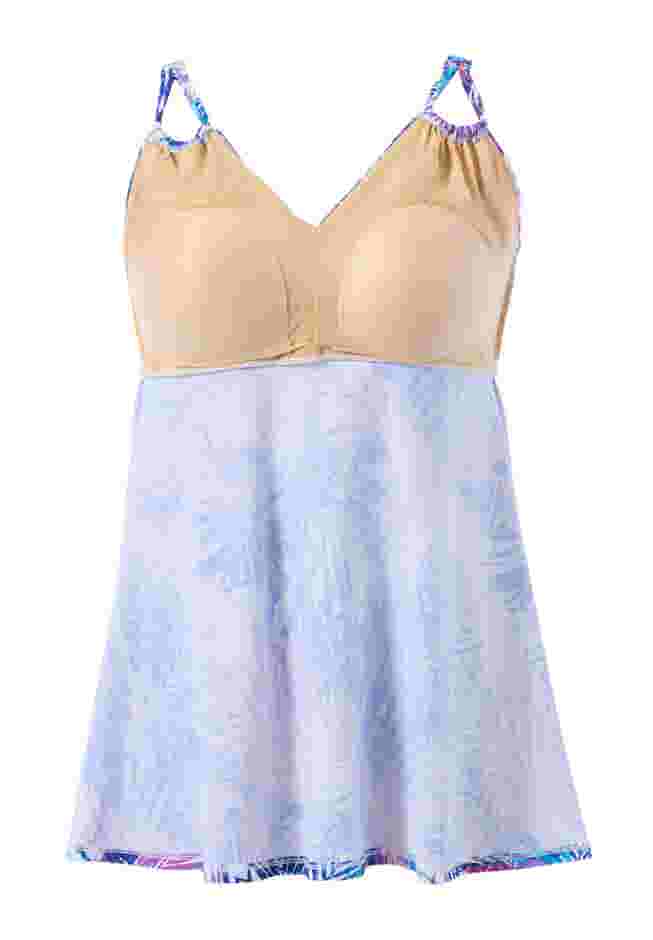 Loop Strap Two-Piece Swim Dress image number 7