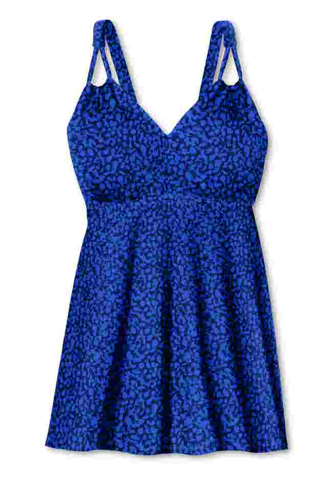 Loop Strap Two-Piece Swim Dress image number 3