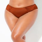 Shimmer Side Ruched Swim Brief image number null
