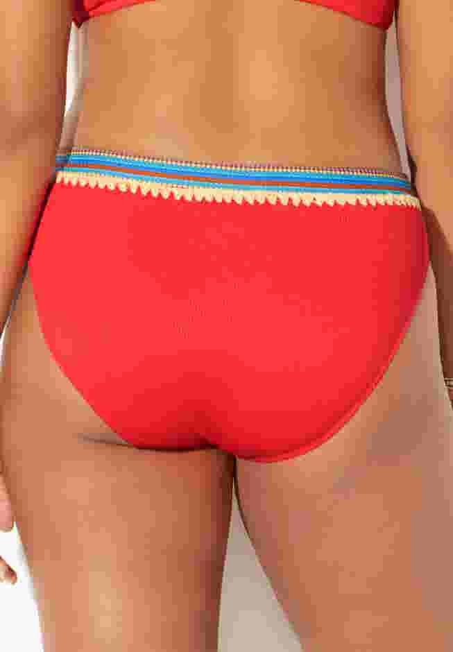 Mentor Ribbed High Waist Bikini Bottom image number 1