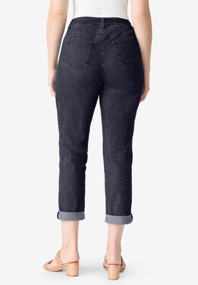 Plus Size Classic Stretch Boyfriend Jean image number 1