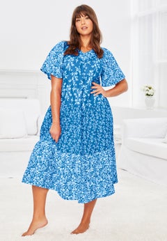 Tiered Print Lounger