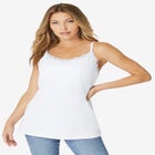 Lace Trim Bra Cami image number null