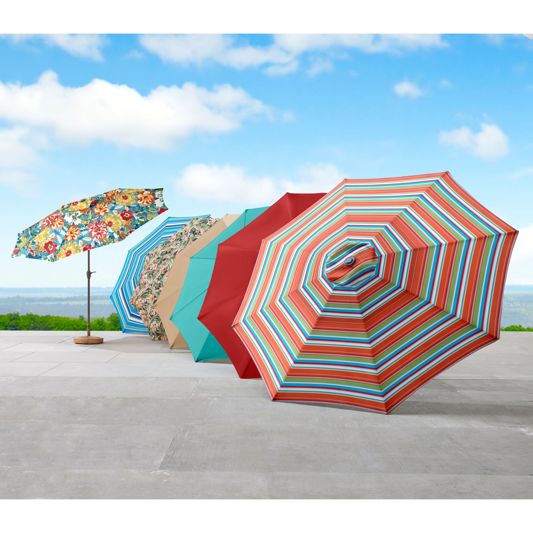 9 Ft. Tilt-and-Crank Umbrella image number 9