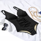 Shirred Underwire One Piece Swimsuit image number 5