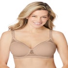 Stay-Cool Wireless Wicking T-Shirt Bra image number null