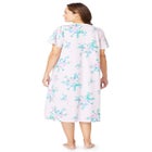 Short Pintuck Knit Gown image number null