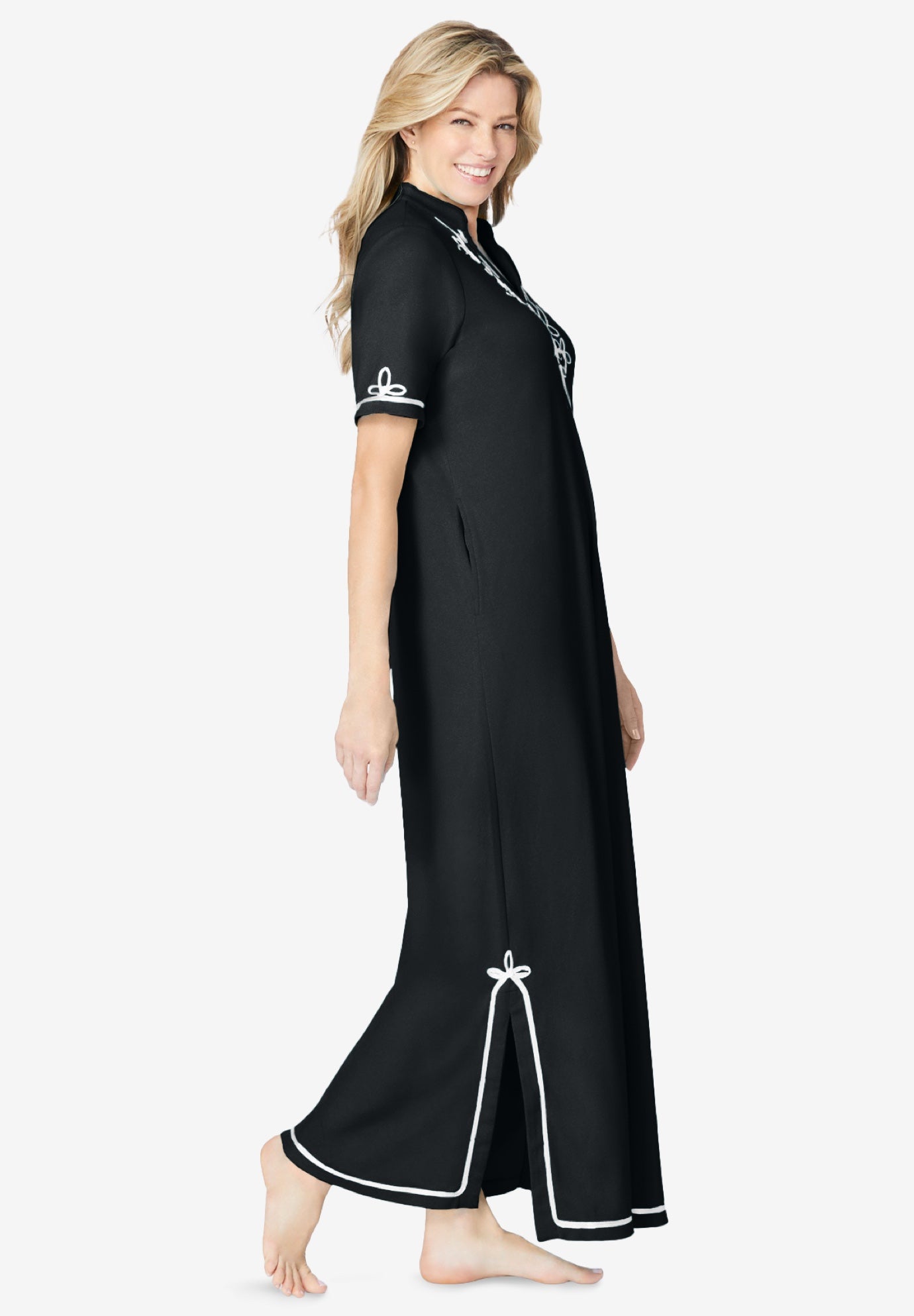 Embellished Knit Lounger image number 2