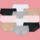 Full Coverage Cotton Brief 10-Pack image number null
