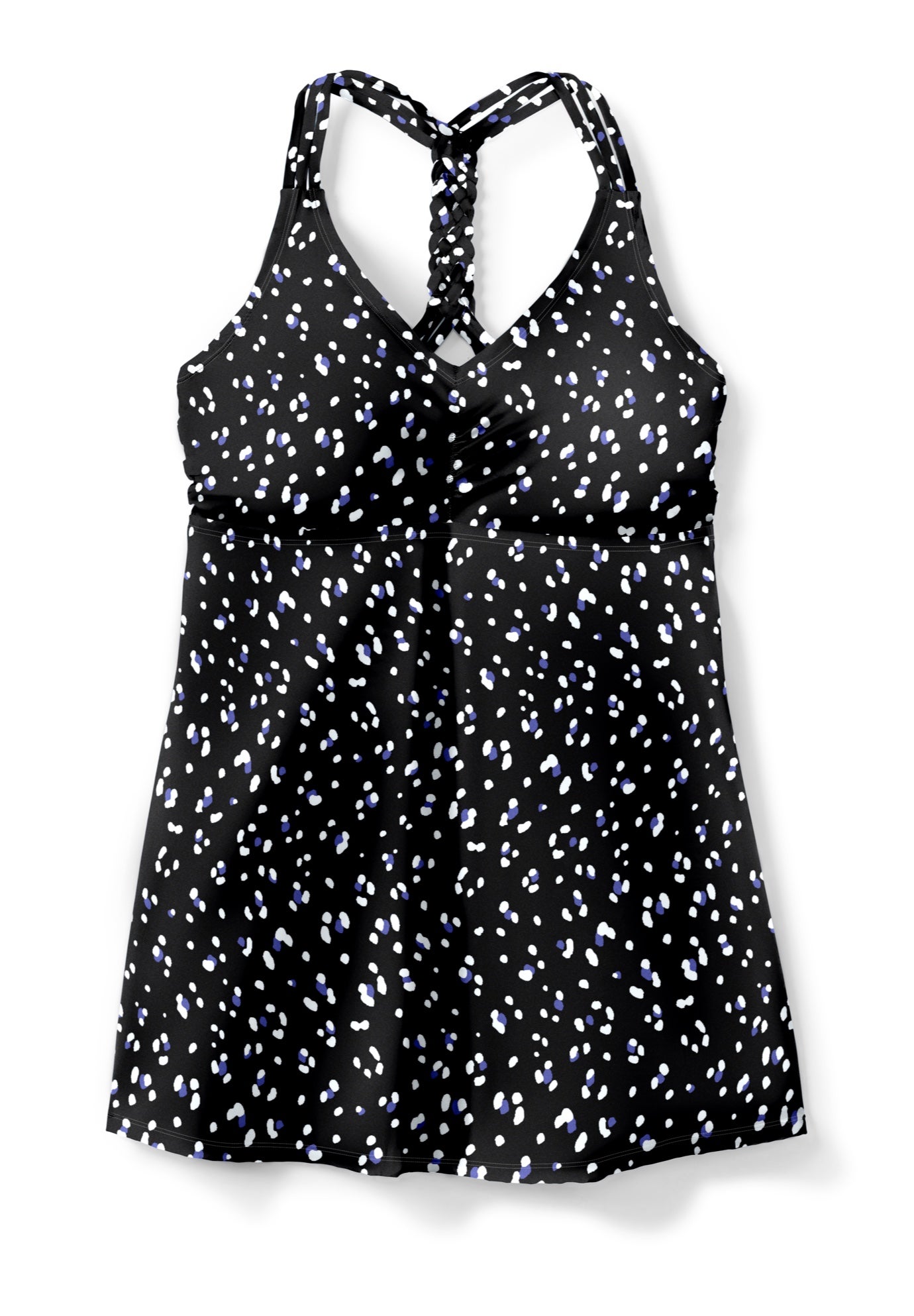 Longer Length Braided Tankini Top image number 3