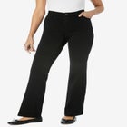 Bootcut Stretch Comfort Denim Five-Pocket Jeans image number null