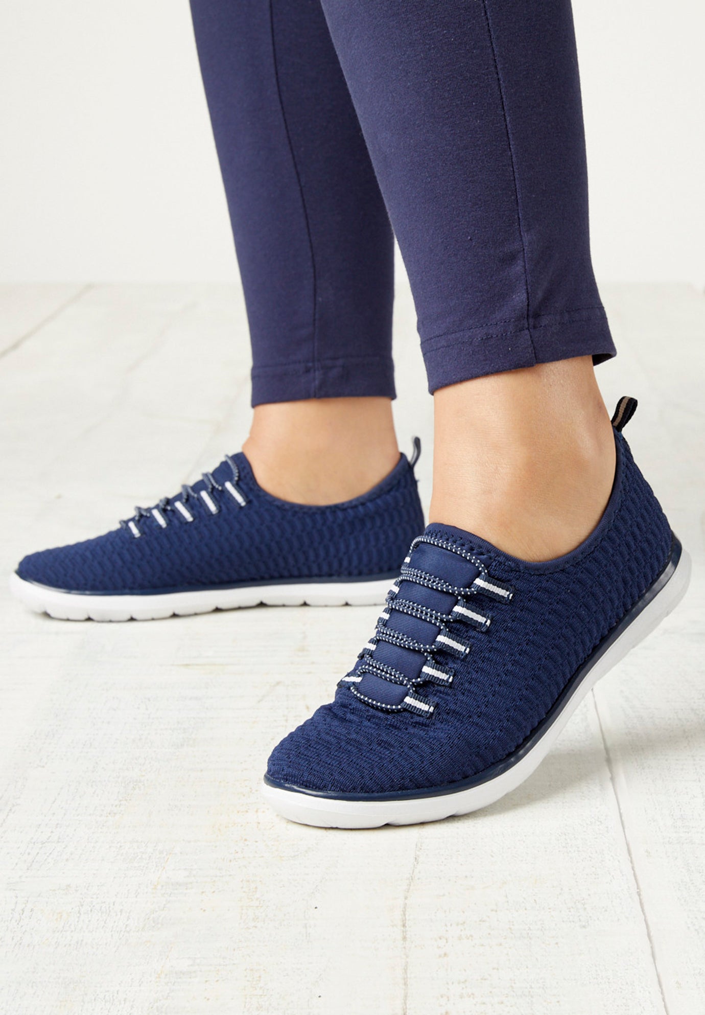 The CV Sport Ariya Textured Knit Slip On Sneaker image number 0