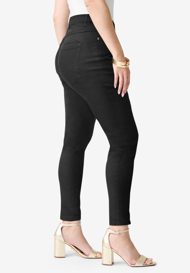 Plus Size Classic Stretch Slim Jean image number 2