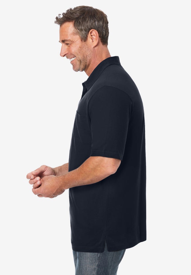 Shrink-Less&trade; Lightweight Polo image number 2
