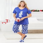 2-Piece Capri PJ Set image number null
