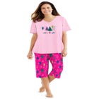 2-Piece Capri PJ Set image number null