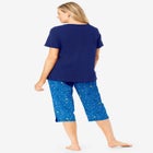 2-Piece Capri Cotton PJ Set image number 1