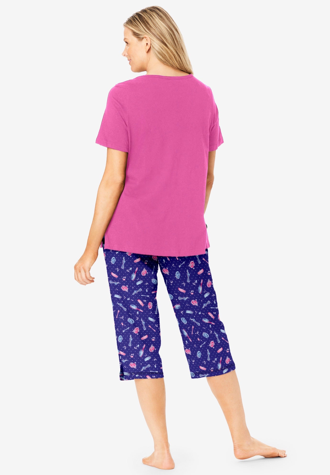 2-Piece Capri Cotton PJ Set image number 1